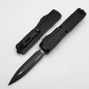 Microtech Ultratech Gen IV Bravo Black Handle w/ Black D/E M390MK 11224BR-1T