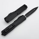 Microtech Ultratech Gen IV Bravo Black Handle w/ Black D/E M390MK 11224BR-1T