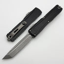 Microtech Ultratech Gen IV Bravo Black Handle w/ T/E Apocalyptic M390MK 11234BR-10AP