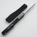 Heretic NYX V2 Black Aluminum Handle w/ Stonewash MagnaCut Tanto Proof Run H015-2A