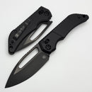 Heretic Koschei Black Aluminum Handles w/ DLC MagnaCut H061-6A-T