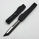 Heretic NYX V2 Black Aluminum Handle w/ Two Tone Black MagnaCut Tanto Proof Run H015-10A-T