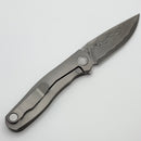 Uldanov Custom Knives R2 w/ Milled Titanium Handles & Lam-S125