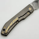 Uldanov Custom Knives Sierra One Off "Love" w/ Titanium & ZDP-189