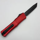 Microtech Knives Combat Troodon Gen III Tactical Tanto w/ Red Handle 1144-1RD (In House Modified)