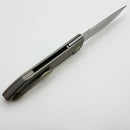 Uldanov Custom Knives Sierra One Off "Love" w/ Titanium & ZDP-189
