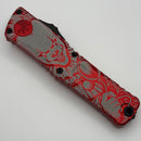 Microtech Knives Combat Troodon Gen III Tactical Tanto w/ Red Handle 1144-1RD (In House Modified)