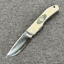 Uldanov Custom Knives Sierra One Off "Love" w/ Titanium & ZDP-189