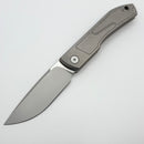 Uldanov Custom Knives Sierra w/ Milled Titanium & MagnaCut