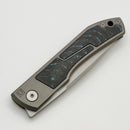 Uldanov Custom Knives Sierra w/ Milled Titanium/Carbon Fiber & MagnaCut