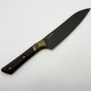 Microtech Utility Knife Black Cherry G-10/Ti Bolster Handle w/ DLC M390MK Signature Series 3400B-1DLCBCS