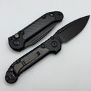 Microtech Knives LUDT Gen III DLC S/E w/ Carbon Fiber Inlays Signature Series 1135-1DLCTCFIS