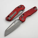 Microtech Knives MSI RAM LOK Red Aluminum & Apocalyptic M390MK 210-10APRD