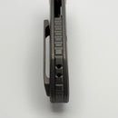 Custom Knife Factory Rotten Design EVO 1.1 Lanyard Milled Backspacer - Stonewash Finish