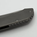 Custom Knife Factory Rotten Design EVO 1.1 Lanyard Milled Backspacer - Stonewash Finish