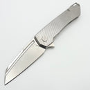 MachineWise Mojave Fine Step Titanium Handles & Stonewash S90V