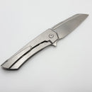 MachineWise Mojave Fine Step Titanium Handles & Stonewash S90V