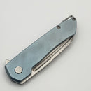 MachineWise Mojave Fine Step Ice Blue Titanium Handles & Lightwash S90V