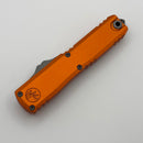 Microtech UTX-70 Gen IV w/ Orange Handle & D/E Apocalyptic M390MK 11474-10APOR