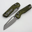 Microtech MSI RAM LOK Mini OD Green Frag Aluminum Handles w/ Apocalyptic M390MK 210M-10APFROD