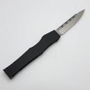 Pre-Owned Marfione Select Halo III Black Handle w/ Stonewashed Part-Serrated Clip Point M390MK 1250-11MS1