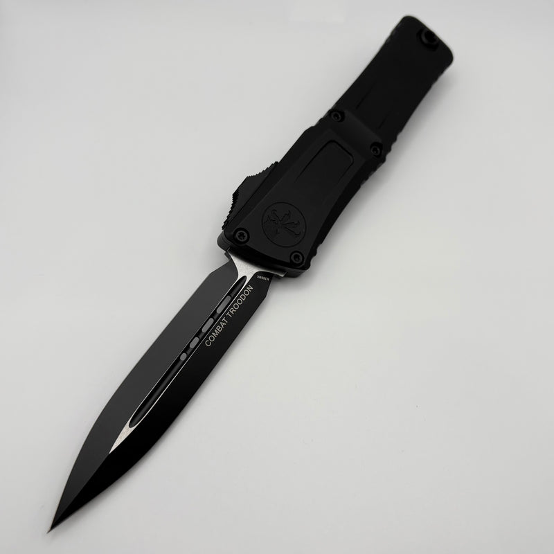 Pre-Owned Microtech Knives Combat Troodon Gen III Tactical Double Edge 1142-1T