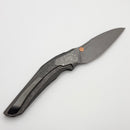 Poikilo Blade VK-Odon S2 Titanium Handles w/ Crystal Ti Accents & Dark Stonewash M398