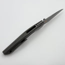 Poikilo Blade VK-Odon S2 Titanium Handles w/ Crystal Ti Accents & Dark Stonewash M398