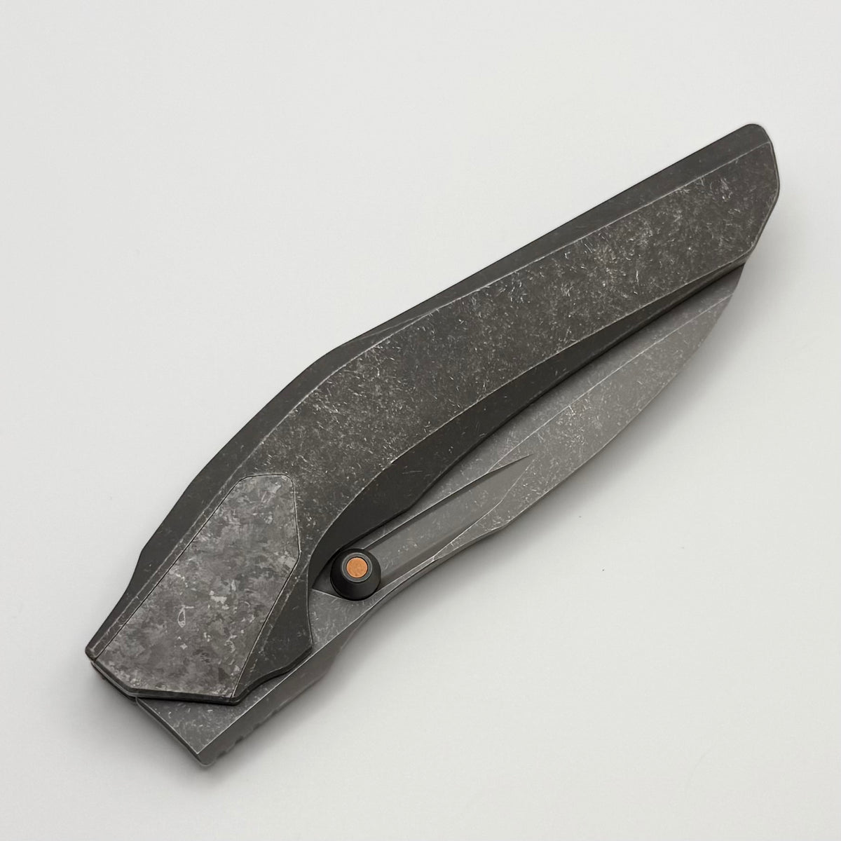 Poikilo Blade VK-Odon S2 Titanium Handles w/ Crystal Ti Accents & Dark
