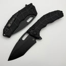 Heretic Knives Martyr Black Polymer Handles w/ 3.5" Black Recurve MagnaCut H056-4A-T