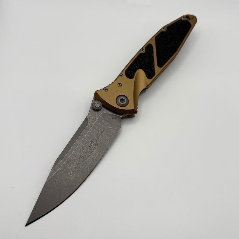 Prer-owned Microtech Socom Elite S/E Manual Tan Apocalyptic Standard 160-10APTA