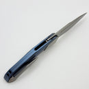 Poikilo Blade VK-Flow S1 Titanium Handles w/ Crystal Ti Accents & Pearlescent Stonewash M398
