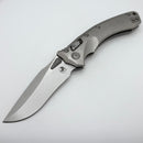 Microtech Marfione Select Amphibian RAM LOK Titanium Handles & Stonewash M390MK w/ Double Vapor Blast & Bronze Accents 137RL-10MS1