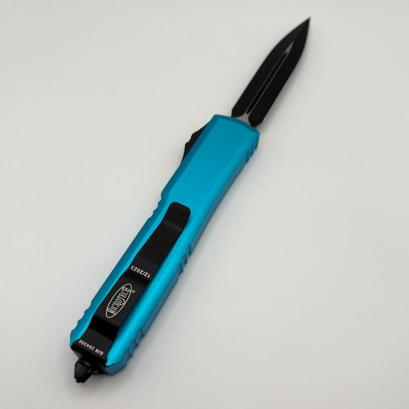 Pre-Owned Microtech Ultratech D/E Turquoise Standard 122-1TQ