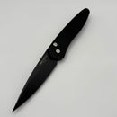 Pre-Owned Pro-Tech Newport Black Handle & Black S35VN 3407