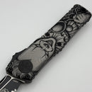 Microtech Knives Combat Troodon Gen III Tactical Black Full Serrated Tanto w/ Black Handle 1144-3T (In House Modified)