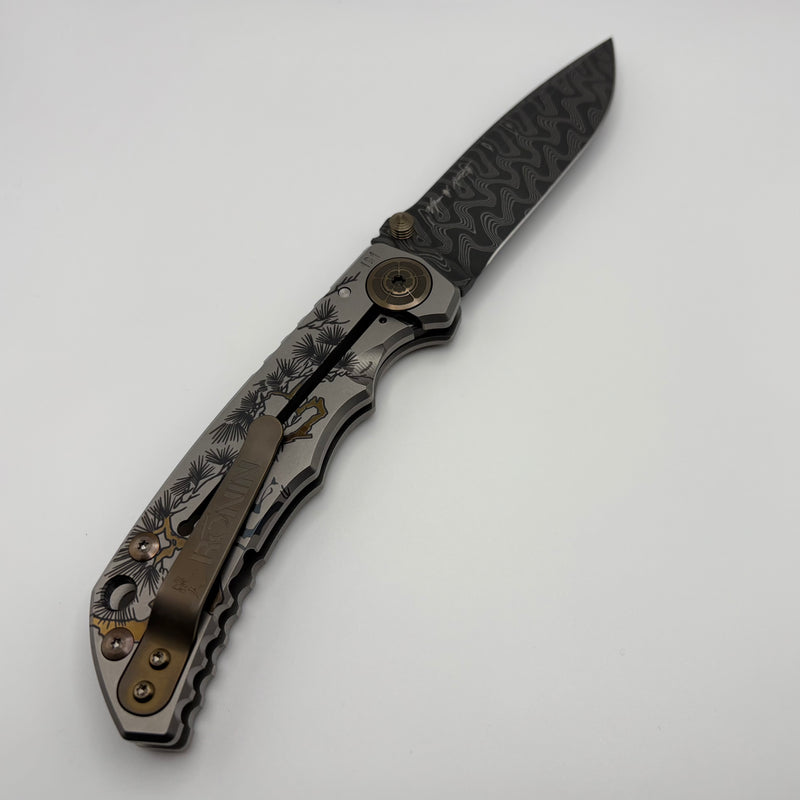 Pre-Owned Spartan Blades Harsey Folder Ronin Tactics Gun Fighter Special Edition w/ 4" Damascus