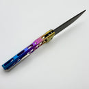 MachineWise Sonora Skeleton Titanium Integral Handle w/ Raw Ti Bolster & Matte DLC S90V