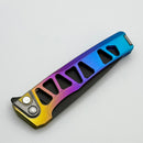 MachineWise Sonora Skeleton Titanium Integral Handle w/ Raw Ti Bolster & Matte DLC S90V