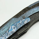 Custom Knife Factory Sukhoi-4 Titanium & Milled Carbon Fiber One Off