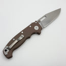Demko Knives AD20I Slim w/ Earth G-10 Handles & Clip Point Nitro-X7