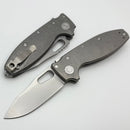 Demko Knives Shark-A-Tac Smooth Titanium Handles w/ Soft Touch Breaker & MagnaCut