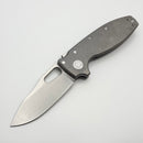 Demko Knives Shark-A-Tac Smooth Titanium Handles w/ No Breaker & MagnaCut