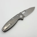 Demko Knives Shark-A-Tac Smooth Titanium Handles w/ No Breaker & MagnaCut