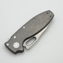 Demko Knives Shark-A-Tac Smooth Titanium Handles w/ No Breaker & MagnaCut