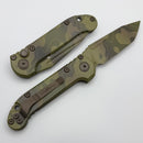 Microtech Knives LUDT Gen III Smooth Handle Topo Badlands/Bazooka Camo Tanto Signature Series 1136S-1TPBNBOCS
