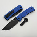 Chaves Knives Redencion 229 w/ Blue G-10 Handles & Black Drop Point Elmax - Blue Label