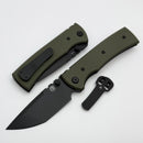Chaves Knives Redencion 229 w/ Green G-10 Handles & Black Tanto Elmax - Blue Label