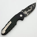 Blackside Customs - Bad Idea w/ Black G-10 Handles & Foil Camo MagnaCut