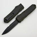 Guardian Tactical Recon-035 G2 w/ OD Green Aluminum Handle w/ Carbon Fiber Inlays & Dark Stonewash S/E MagnaCut